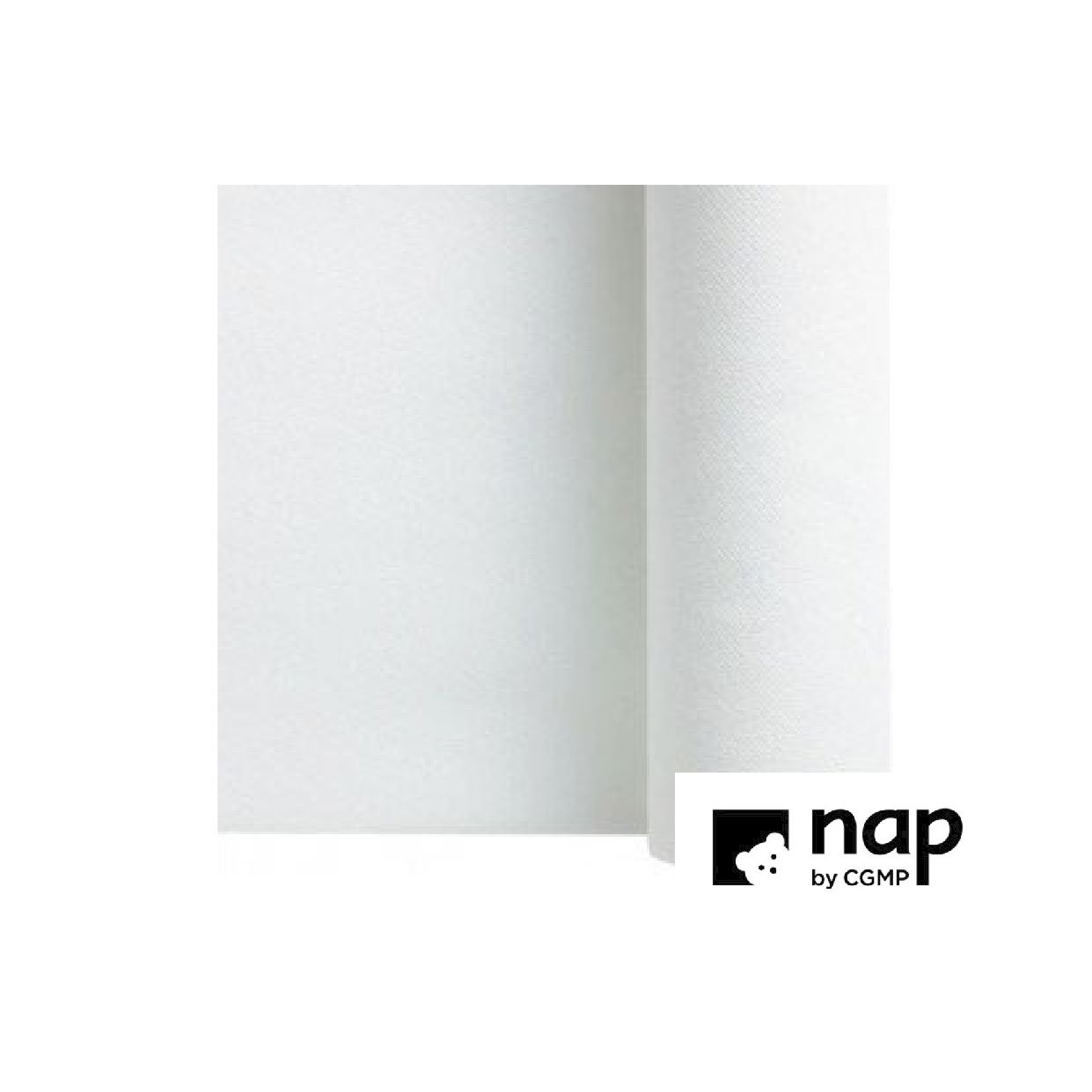 Nappe Noire en Soft - Aspect Tissu - Rouleau 25 m 